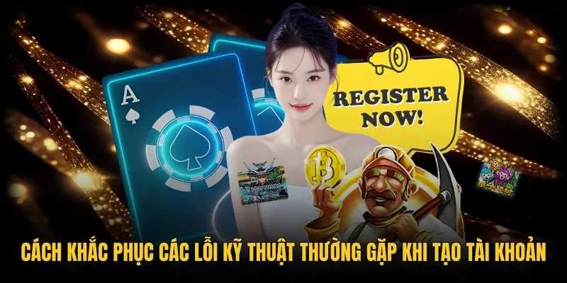 Giải pháp xử lý lỗi kỹ thuật khi đăng ký Go88