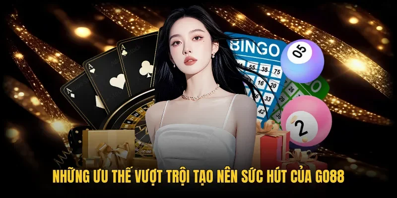 Giao diện đồ họa sang trọng cùng hệ thống bảo mật Go88