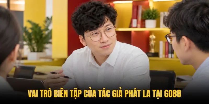 Tác giả Phát La cùng quy trình biên tập tài liệu Go88